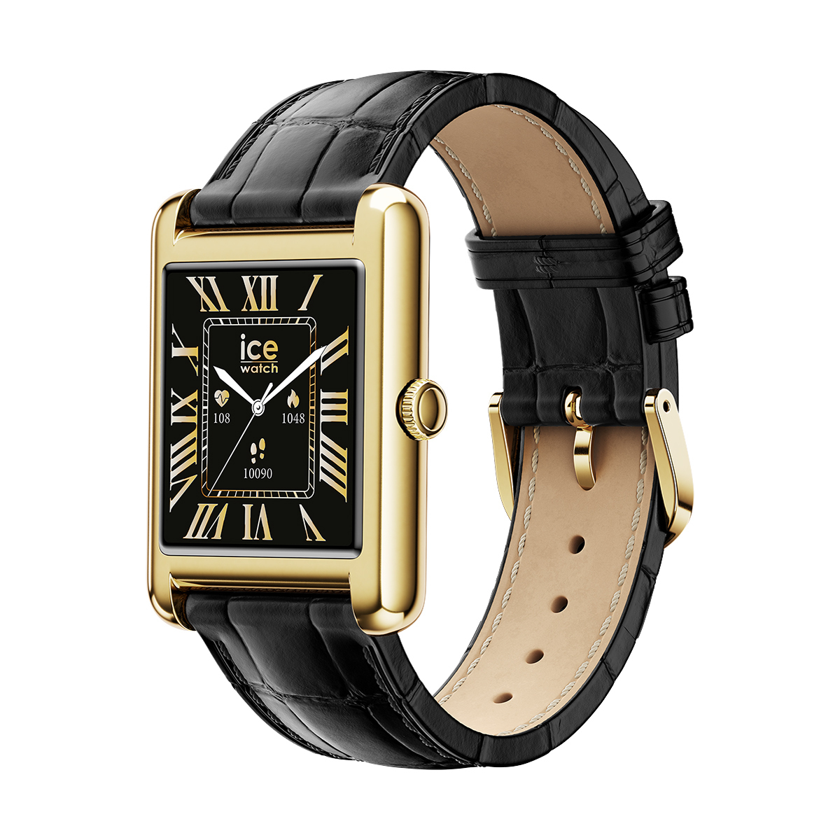 Ice Smartwatch with Heart Rate Monitor (Black) view 1