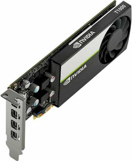 PNY Quadro T1000 4GB GDDR5 Low Profile Graphics Card view 4