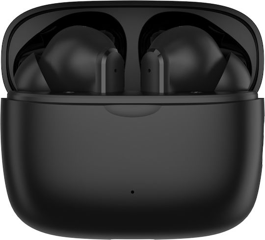 Noozy BH55 In-ear Bluetooth Handsfree Earphones with Charging Case Black view 3