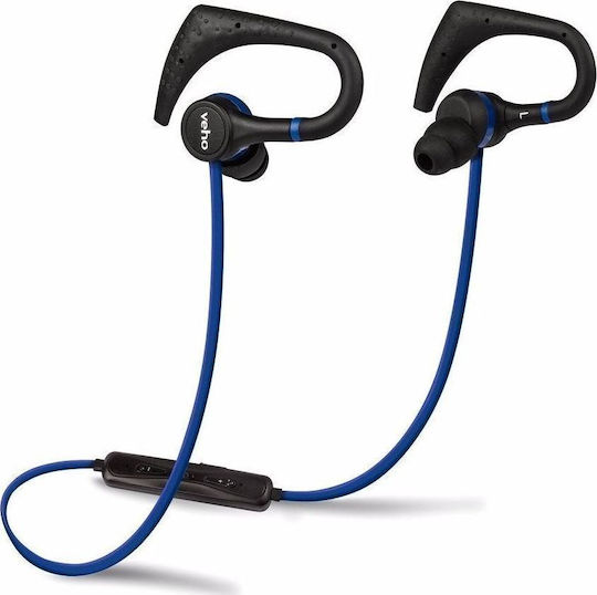 Veho ZB-1 In-ear Bluetooth Handsfree Earphones with Sweat Resistance Black