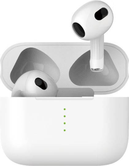 Ven-Dens VD-BT015 In-ear Bluetooth Handsfree Earphones with Charging Case White view 1
