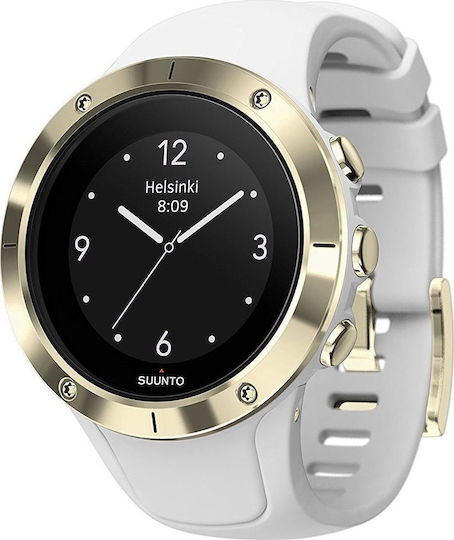 Suunto Spartan Trainer Wrist HR 46mm Waterproof Smartwatch with Heart Rate Monitor (White) view 2