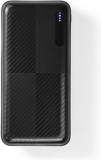 Nedis UPBKPD20000 Power Bank 20000mAh 18W with USB-A Port and USB-C Port Power Delivery Black vue 6