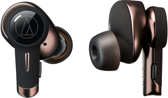 Audio Technica ATH-TWX9 In-ear Bluetooth Handsfree Earphones with Sweat Resistance and Charging Case Black