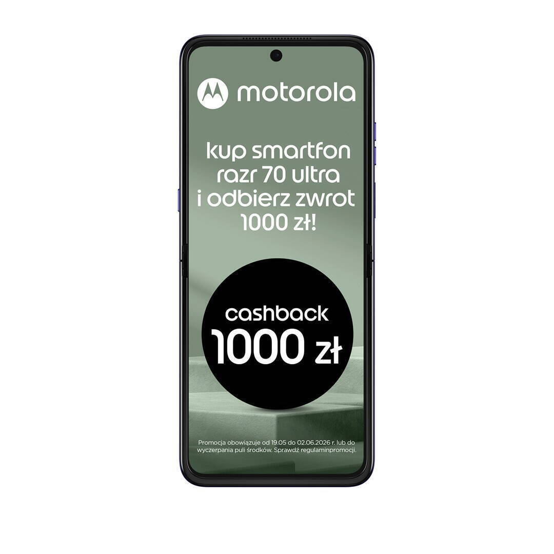 Motorola Razr 70 Ultra 5G (16/512GB) Orient Blue view 3