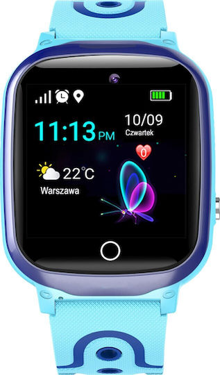 K17 Smartwatch with Heart Rate Monitor (Blue)