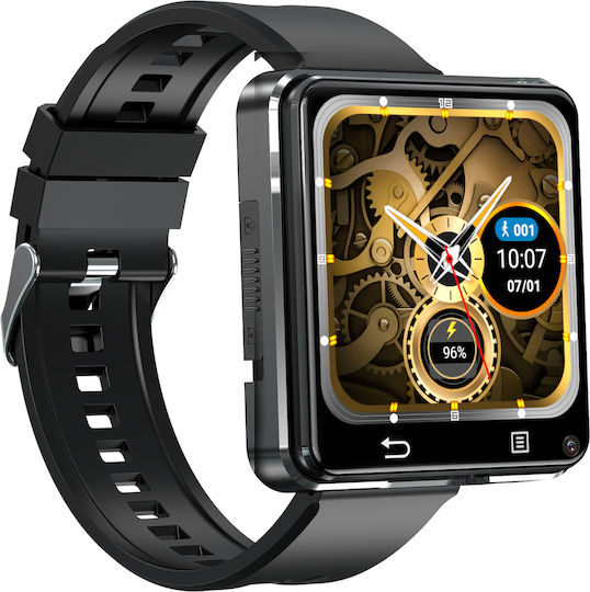 iSEN S998 Smartwatch with SIM and Heart Rate Monitor (Black) view 7