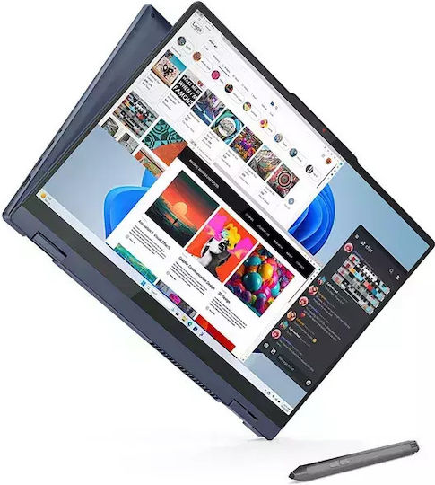 Lenovo IdeaPad 5 2-in-1 16IRU9 16" IPS FHD+ Touchscreen (Core 7-150U/16GB/1TB SSD/W11 Home) Cosmic Blue (US Keyboard) view 3