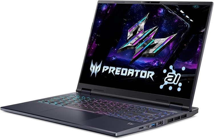 Acer Predator Helios Neo 14 14.5" IPS QHD+ 165Hz (Ultra 7-255H/16GB/1.0TB SSD/GeForce RTX 5060/W11 Home) (US Keyboard) vue 4
