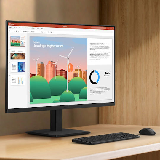 Samsung Essential S3 S30GD IPS Monitor 27" FHD 1920x1080 with Response Time 5ms GTG view 7