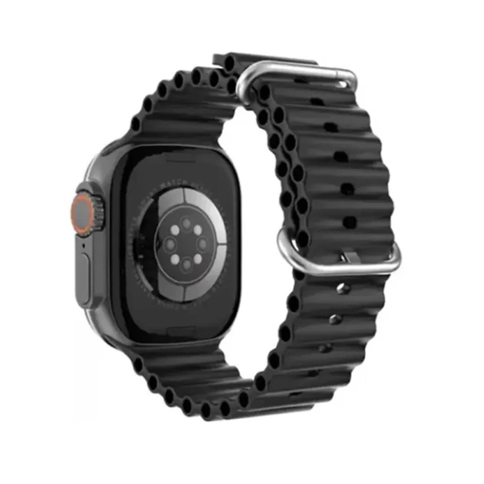 Moxom Moxom Aluminium Smartwatch with Heart Rate Monitor Black view 4
