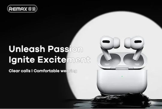 Remax PD-BT510 In-ear Bluetooth Handsfree Earphones with Charging Case White Ansicht 4