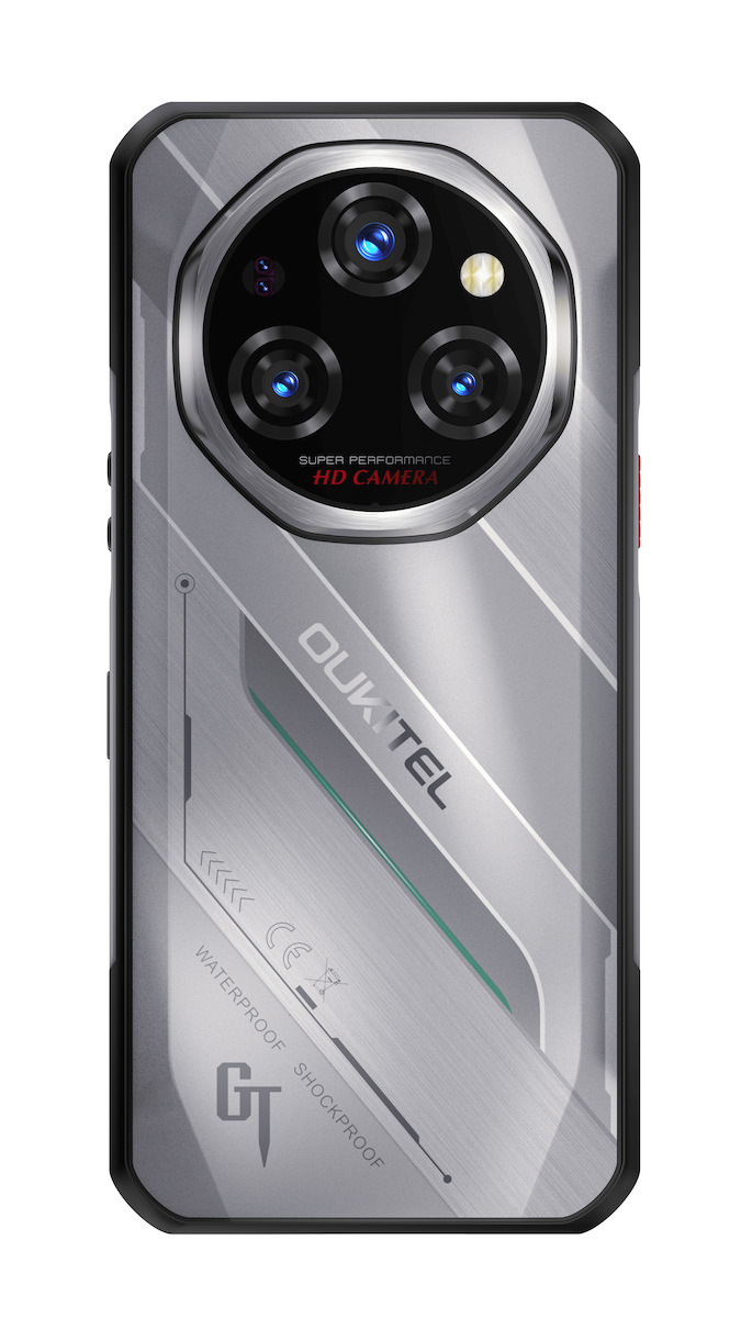 Oukitel WP62 5G Dual SIM (12GB/512GB) Resistant Smartphone Silver view 7
