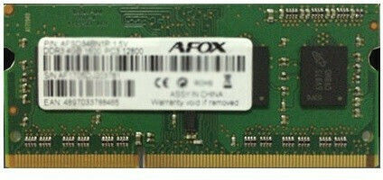 Afox DDR3L with 1x8GB Module and Speed 1333 for Laptop AFSD38AK1L vue 2