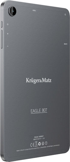 Kruger & Matz Eagle 807 4G 8.4" Tablet (4GB/64GB) Black view 3