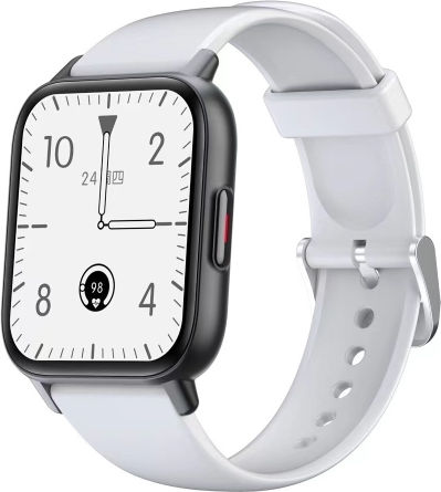 Qs16pro 1.83 Inch Heart Rate Blood Pressure Monitoring Waterproof Sports Smart Watch White view 1