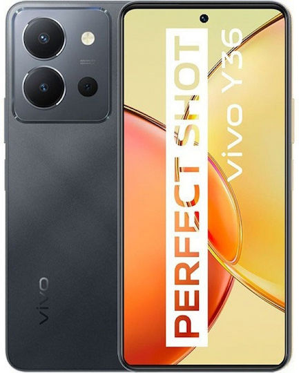 Vivo Y36 Dual SIM (8GB/256GB) Meteor Black view 1