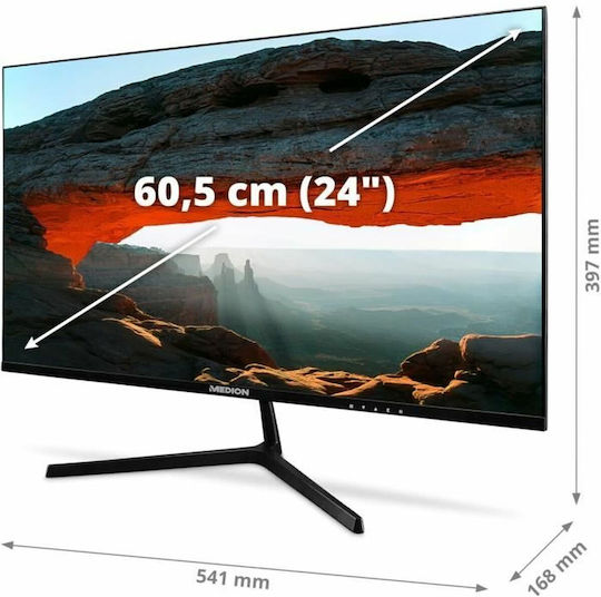 Medion AKOYA P52424 HDR Monitor 24" FHD 1920x1080 view 5