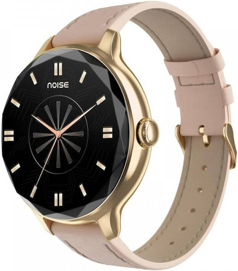 Noise Diva Smartwatch with Heart Rate Monitor (Rose Gold)