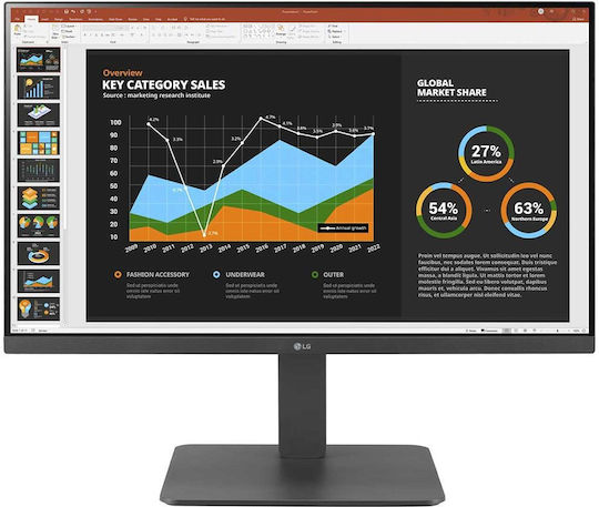 LG 24BR650B-C IPS HDR Monitor 23.8" FHD 1920x1080 with Response Time 5ms GTG