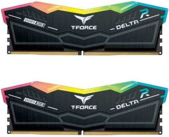 TeamGroup Delta RGB DDR5 32GB RAM with 2x16GB Modules and Speed 6000 for Desktop FF3D532G6000HC30DC01 vista 2