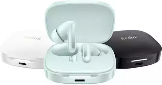 Xiaomi Redmi Buds 6 Bluetooth Handsfree Earphones with Sweat Resistance and Charging Case Night Black view 9
