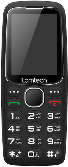 Lamtech Tiny L II Dual SIM Mobile with Large Buttons Black view 2