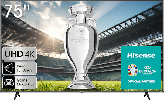 Hisense Smart Television 75" 4K UHD LED 75A6K HDR (2023) view 1