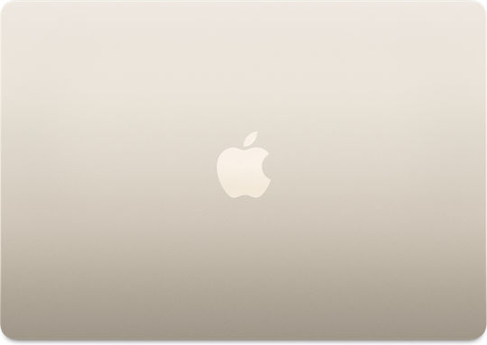 Apple MacBook Air 15" (2023) 15.3" Retina Display (M2-8‑core/8GB/256GB SSD) Starlight (UK Keyboard) view 4