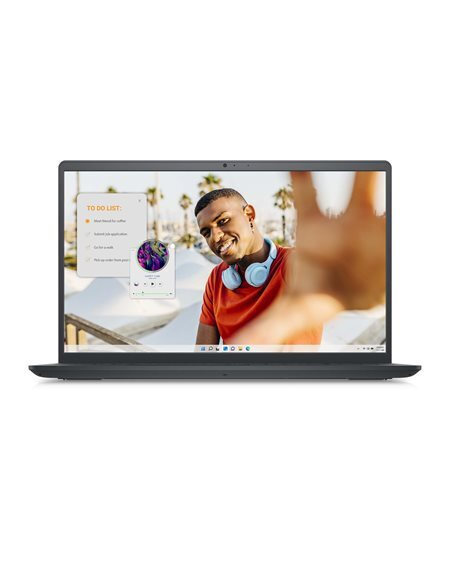 Dell Inspiron 3535 15.6" FHD (Ryzen 5-7520U/8GB/512GB SSD/W11 Home) Carbon Black (US Keyboard) view 1