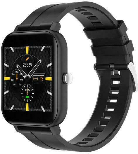 MC28 Smartwatch with Heart Rate Monitor (Black)