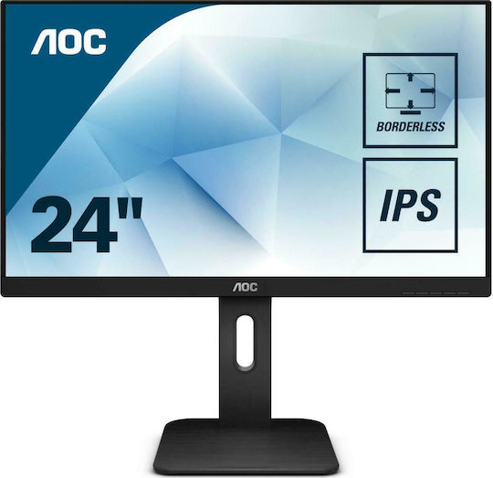 AOC 24P1 IPS Monitor 23.8" FHD 1920x1080 with Response Time 5ms GTG view 2