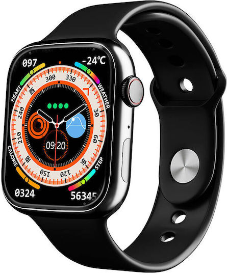 XO M30 Sport Smartwatch with Heart Rate Monitor (Black) view 3