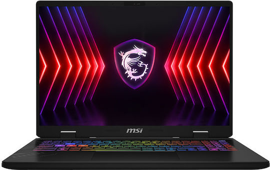 MSI Crosshair 16 HX D14VGKG 16" QHD+ 240Hz (i7-14650HX/32GB/1TB SSD/GeForce RTX 4070/W11 Pro) Cosmos Gray (International English Keyboard) view 2