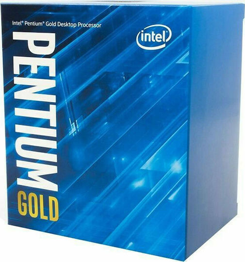 Intel Pentium Dual Core Gold G6400 4GHz Processor 2 Core for Socket 1200 in Box with Heatsink view 1
