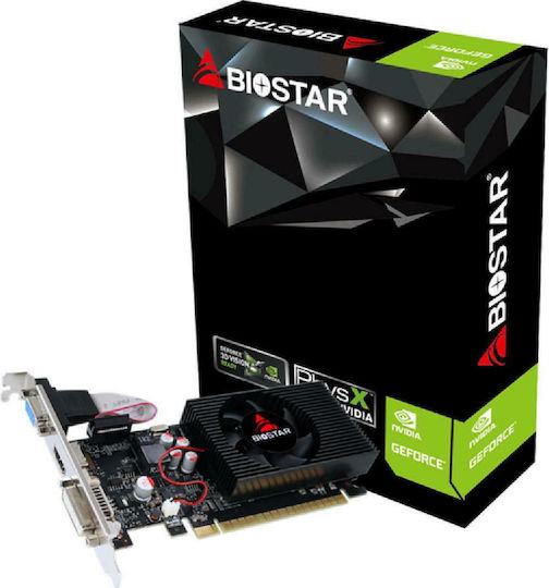 Biostar GeForce GT 730 2GB GDDR3 Graphics Card view 1