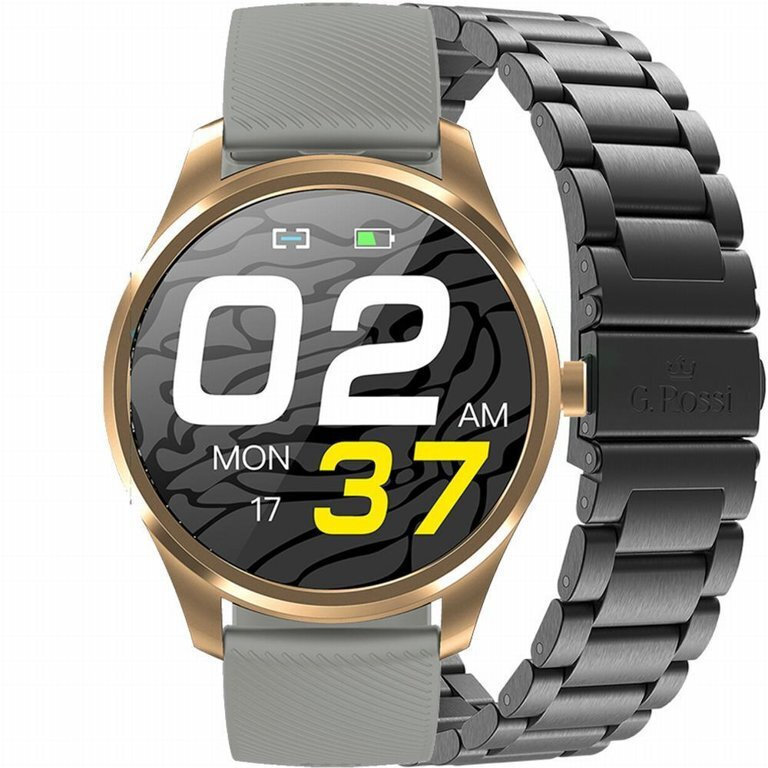 G.Rossi Sg007e Smartwatch with Heart Rate Monitor (Multicolour)