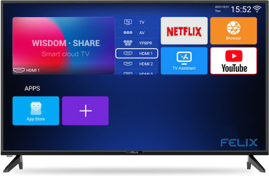 Felix Smart Television 42" Full HD LED FXV-4221 (2020) view 1