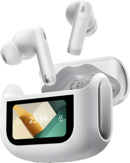 AirBuds 12 Bluetooth Handsfree Earphones with Sweat Resistance and Charging Case White view 3