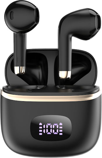 Dudao U15Pro Earbud Bluetooth Handsfree Earphones with Charging Case Black view 1