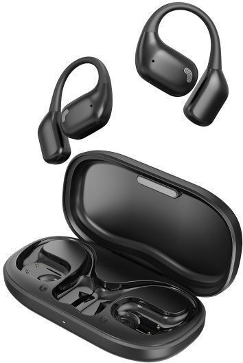 Audeeo Escape Sport II Open Ear Bluetooth Handsfree Earphones with Sweat Resistance and Charging Case Black