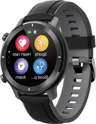 HiFuture HiWave Aluminium Smartwatch with Heart Rate Monitor (Black) view 6