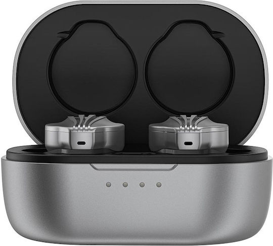 Fiio FW3 In-ear Bluetooth Handsfree Earphones with Charging Case Silver view 2