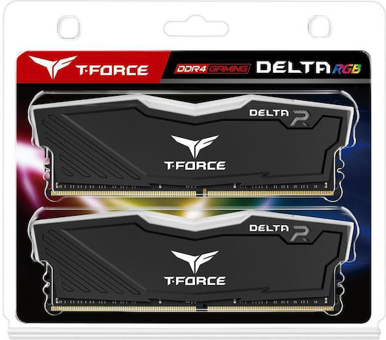 TeamGroup T-Force Delta RGB DDR4 16GB RAM with 2x8GB Modules and Speed 3200 for Desktop TF3D416G3200HC16CDC01 view 4
