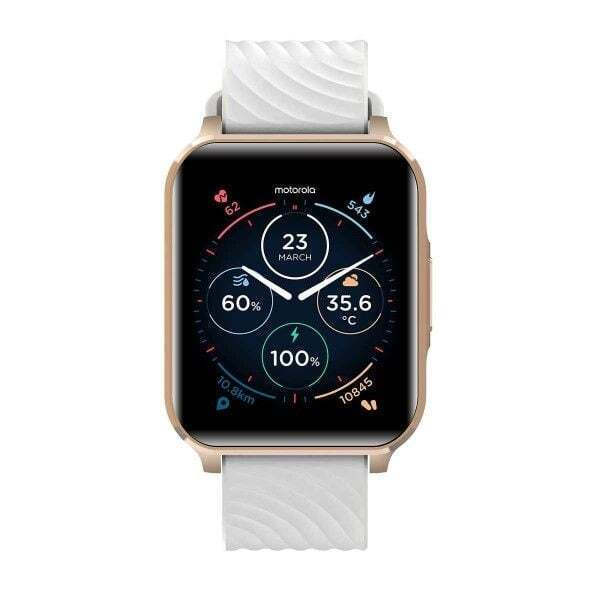 Motorola Moto Watch 70 43mm with Heart Rate Monitor (Rose Gold) view 1