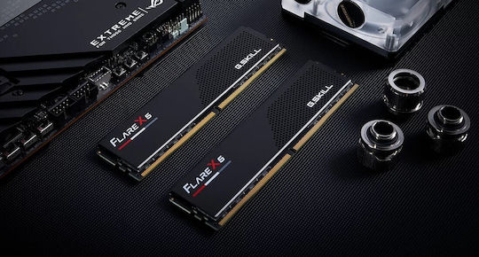 G.Skill Flare X5 DDR5 32GB RAM with 2x16GB Modules and Speed 6000 for Desktop F5-6000J2836G16GX2-FX5 view 2