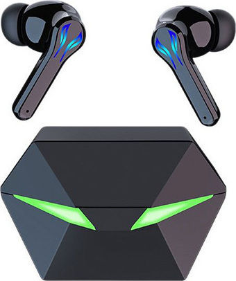 Pro8s In-ear Bluetooth Handsfree Earphones with Sweat Resistance and Charging Case Black