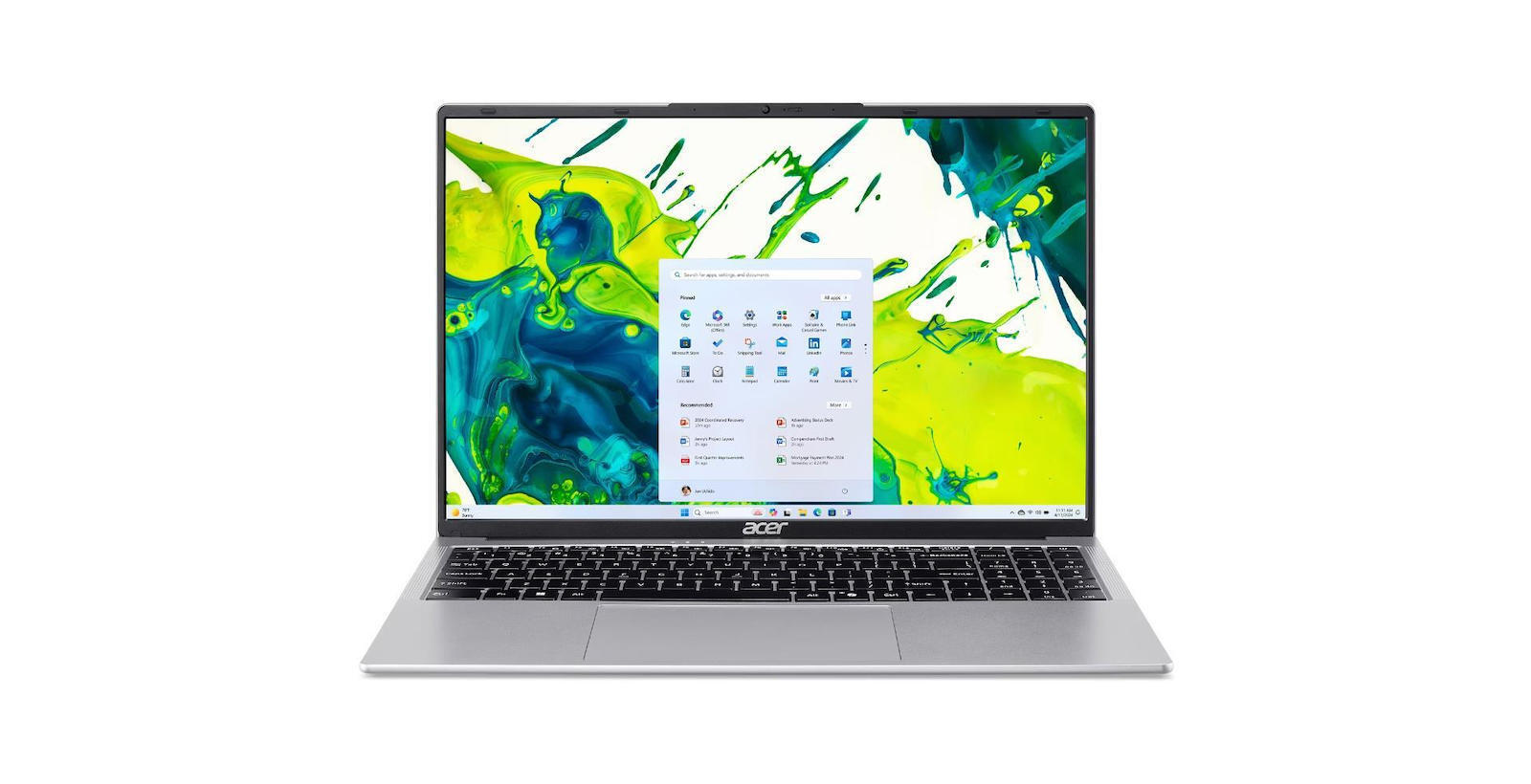 Acer Aspire Al16-54P -52Al 16" IPS FHD+ (Core 5-120U/16GB/512GB SSD/W11 Home) (International English Keyboard)
