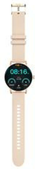 Celly Smartwatch with Heart Rate Monitor (Beige)