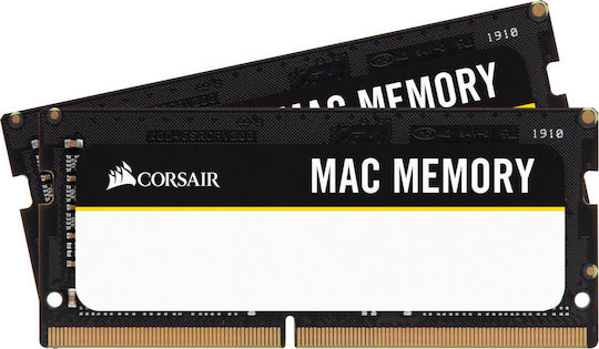 Corsair Mac Memory DDR4 32GB RAM with 2x16GB Modules and Speed 2666 for Laptop CMSA32GX4M2A2666C18 vista 3